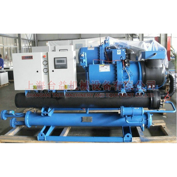 Water-cooled screw industrial water chilling unit 