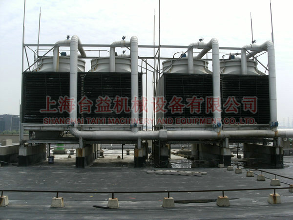 Square cross-flow type cooling tower  