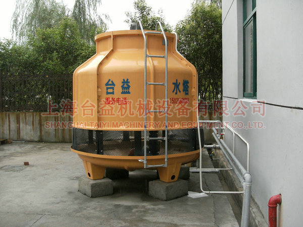 Cooling tower for injection molding machine 
