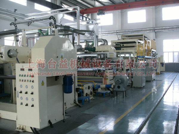 Textile production line cooling 